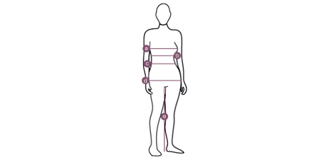Bild för kategori Storleksguide Dam