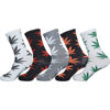 Picture of Sport Socks With Leaves 5-Pack