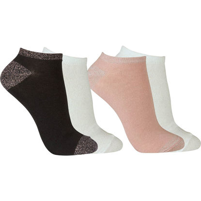Picture of Glitter Ankle Socks 4-Pack