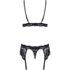 Picture of Lingerie set black 3 pieces