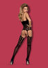 Picture of Bodystocking black with open crotch