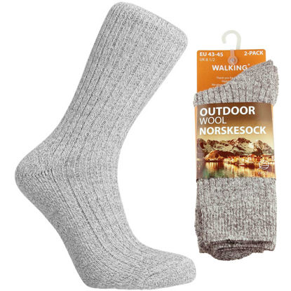 Picture of Norweigan Socks 2-Pack