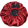 Bild av Sovmössa satin bonnet med handsydd dekoration