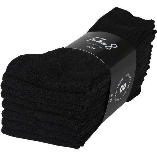 Picture of Socks Black 8-Pack