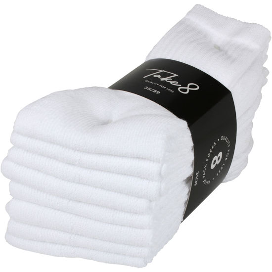 Picture of Socks White 8-Pack